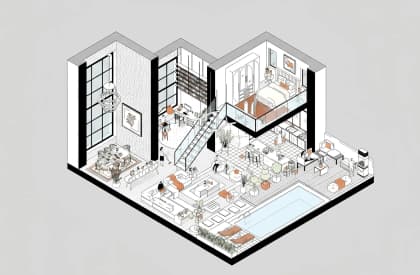 Captura de un modelo 3D para renderizado arquitectónico con IA