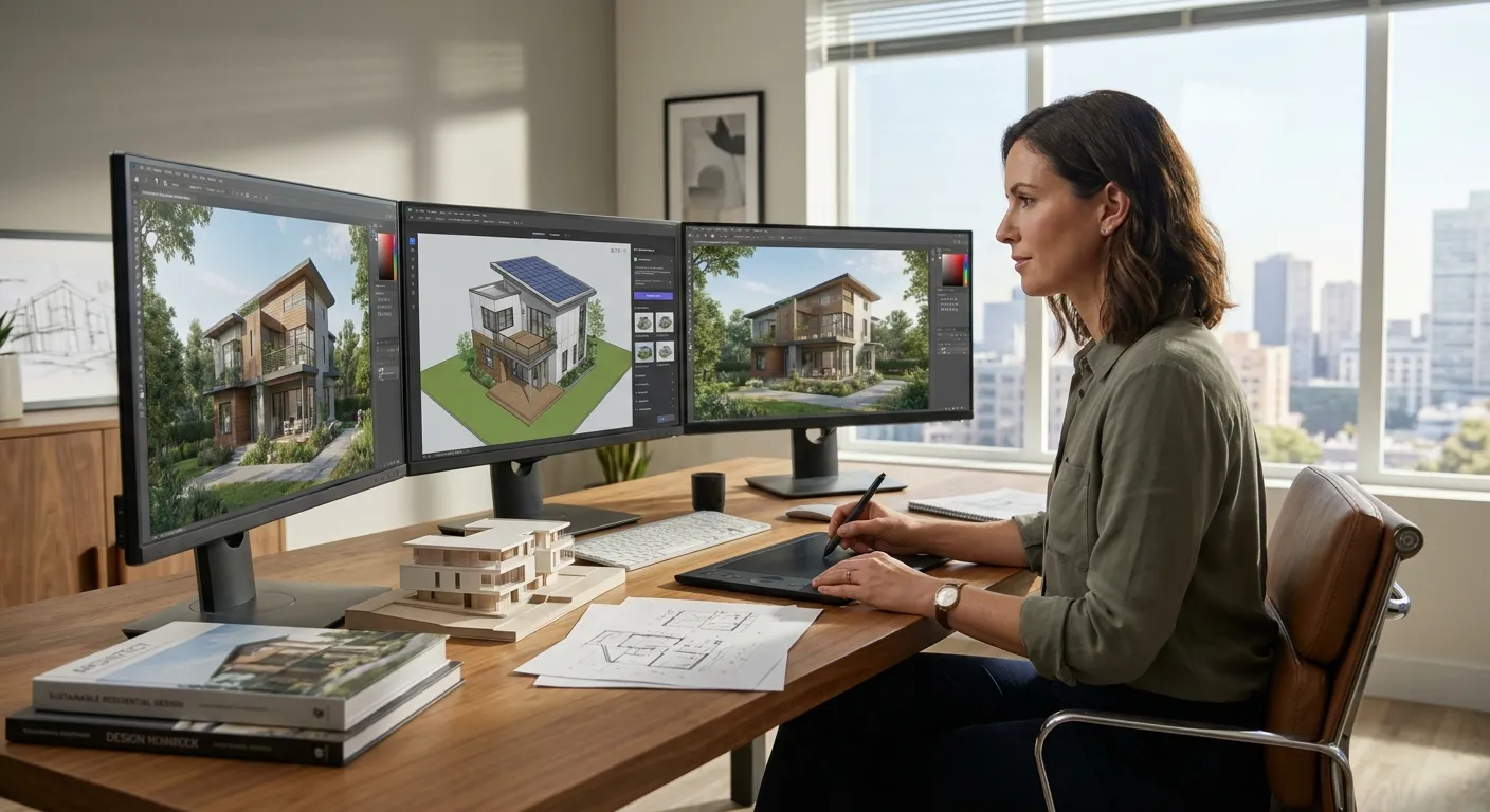 Best AI rendering software for solo architects
