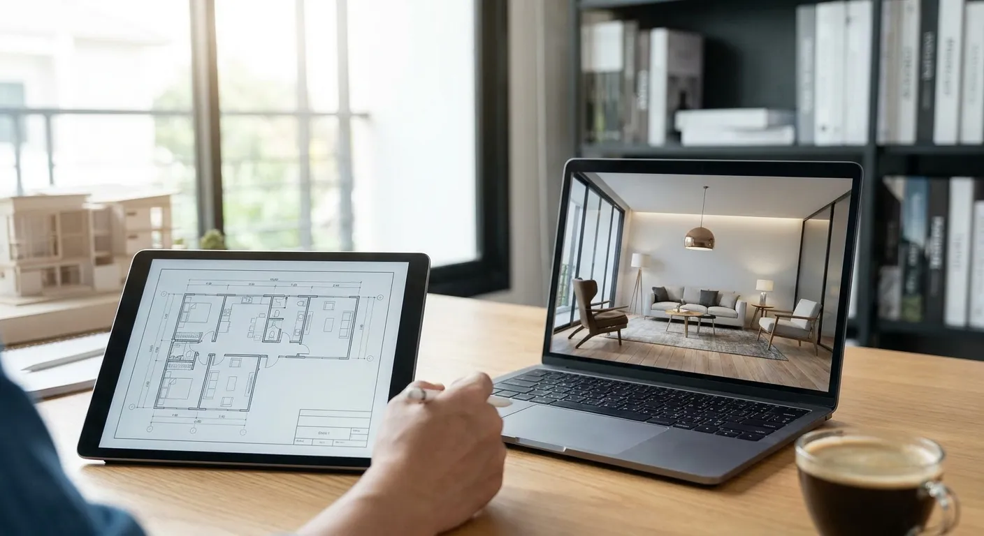 Cómo convertir un plano en un render 3D con IA