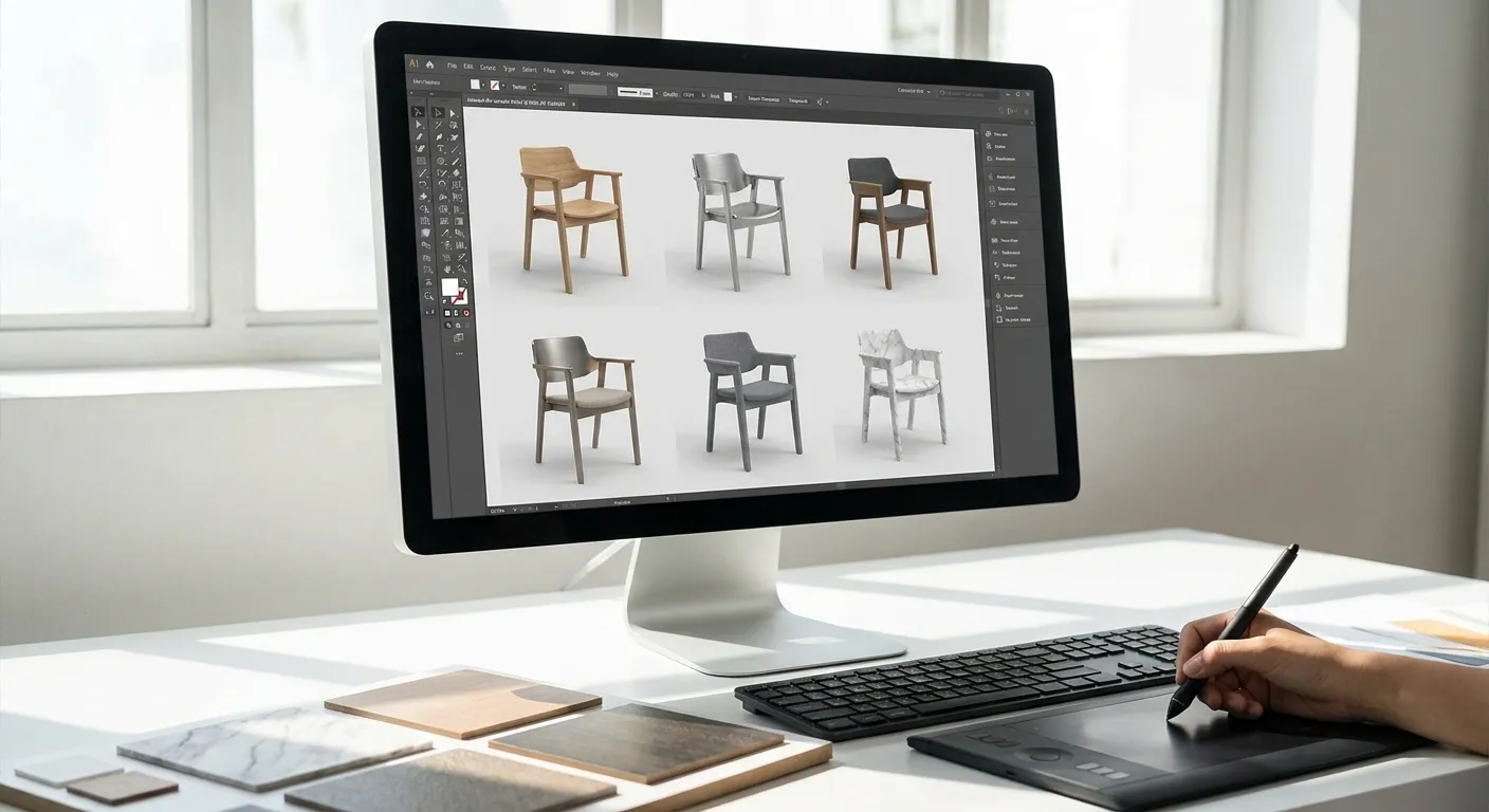 Cómo Crear Variaciones de Materiales con Renders de IA (2026)