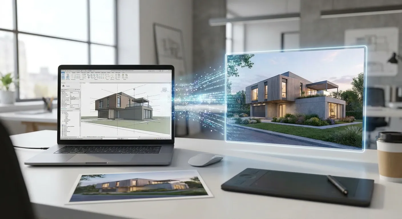 How to turn Revit models into photorealistic renders