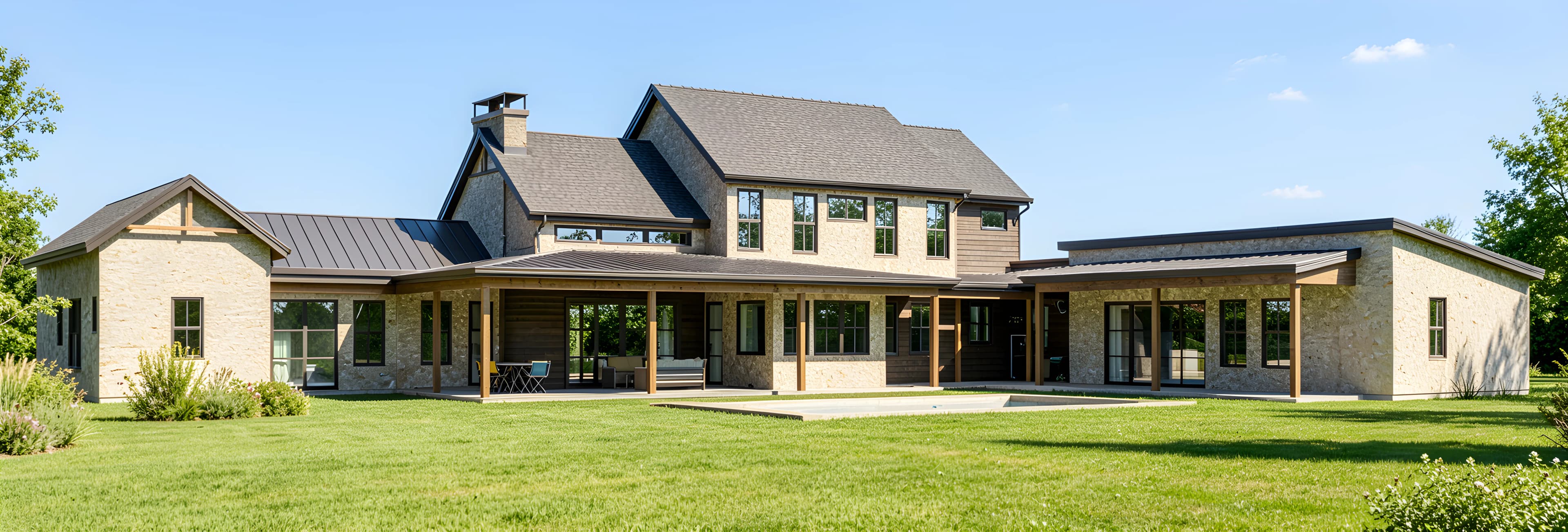 Photorealistic architectural render ready to download in 4K — AI-generated from a 3D model screenshot