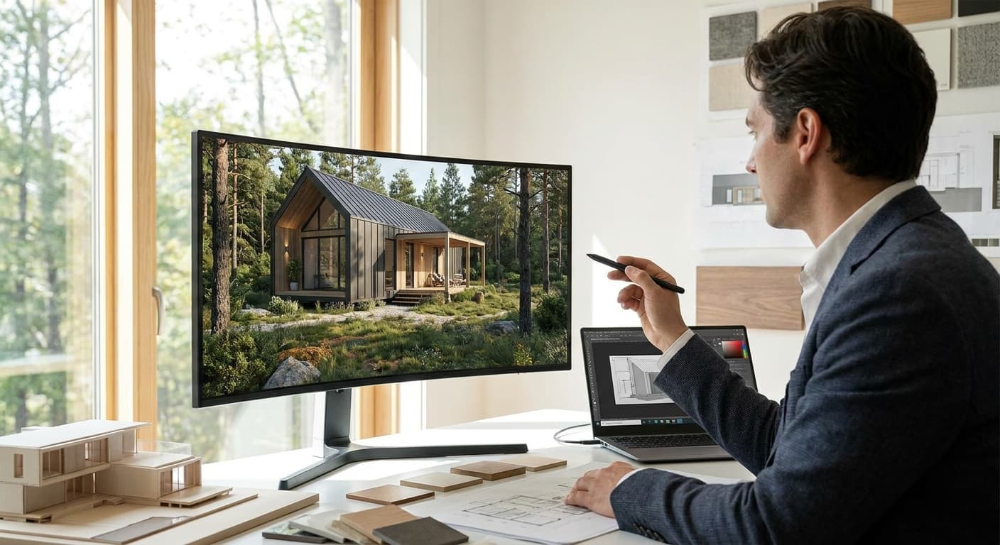 Best AI rendering software for prefab home manufacturers
