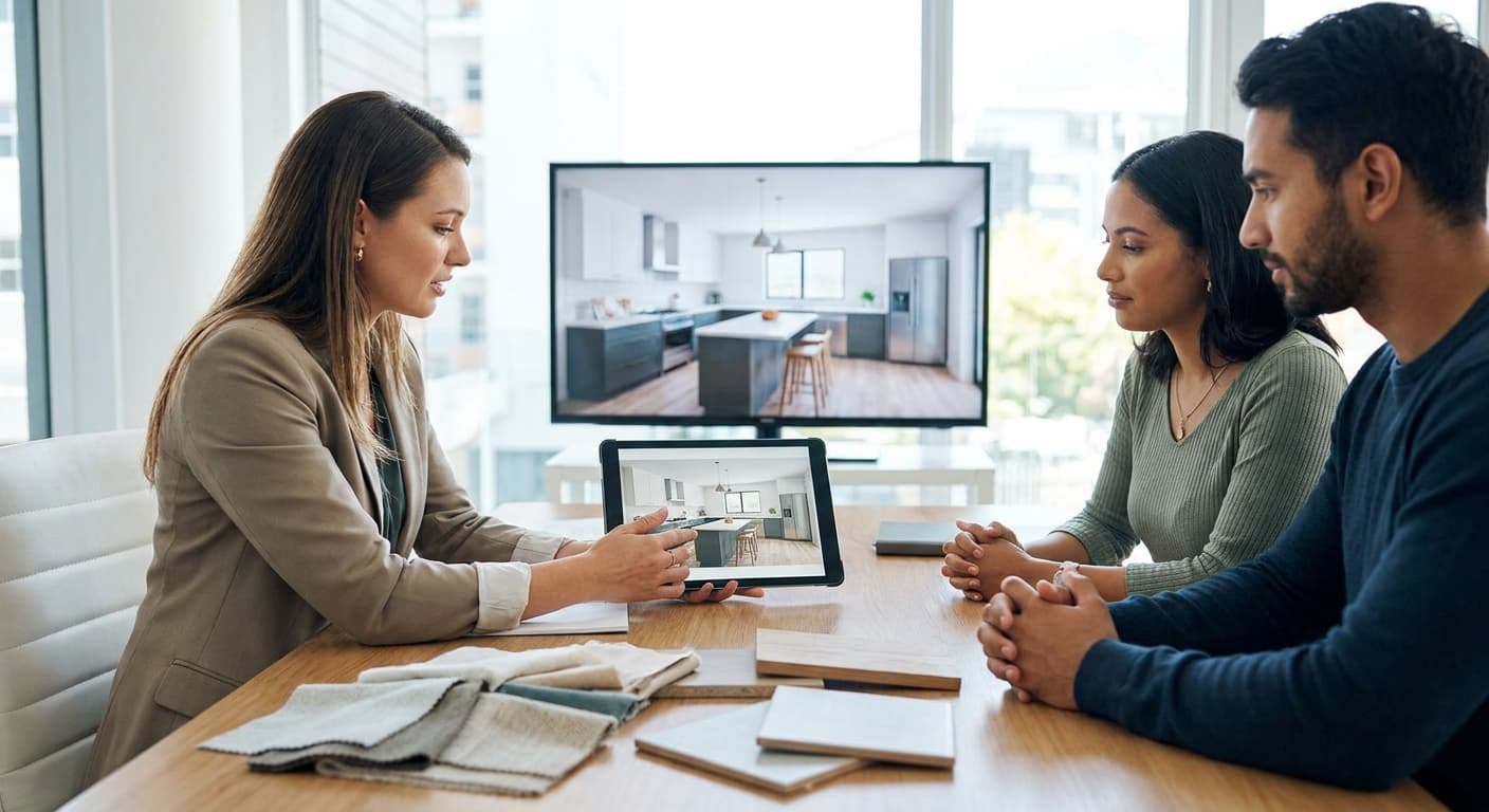 How to present renovation concepts to clients with AI renders