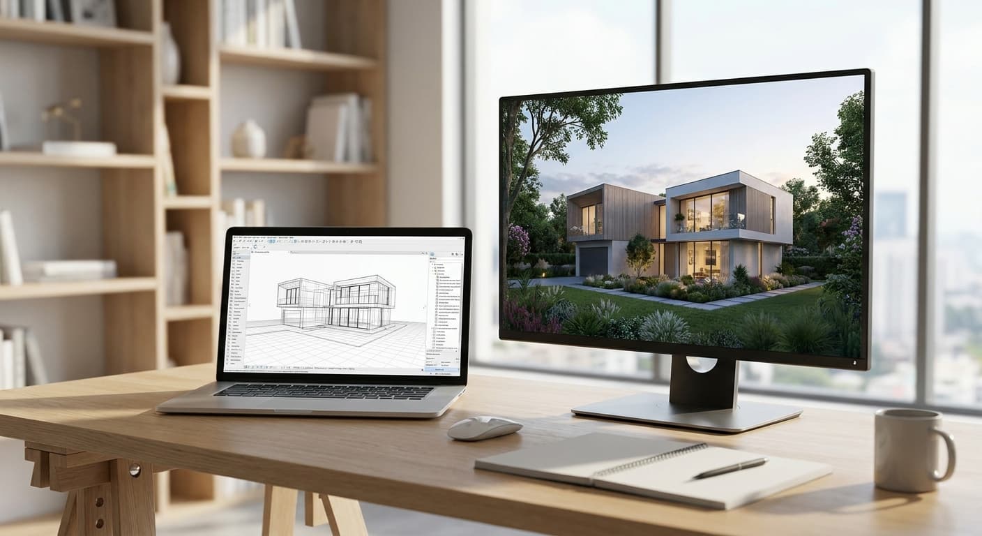How to turn ArchiCAD models into photorealistic renders