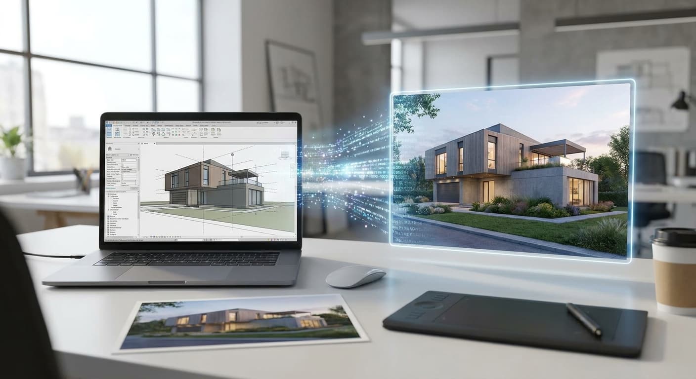 How to turn Revit models into photorealistic renders