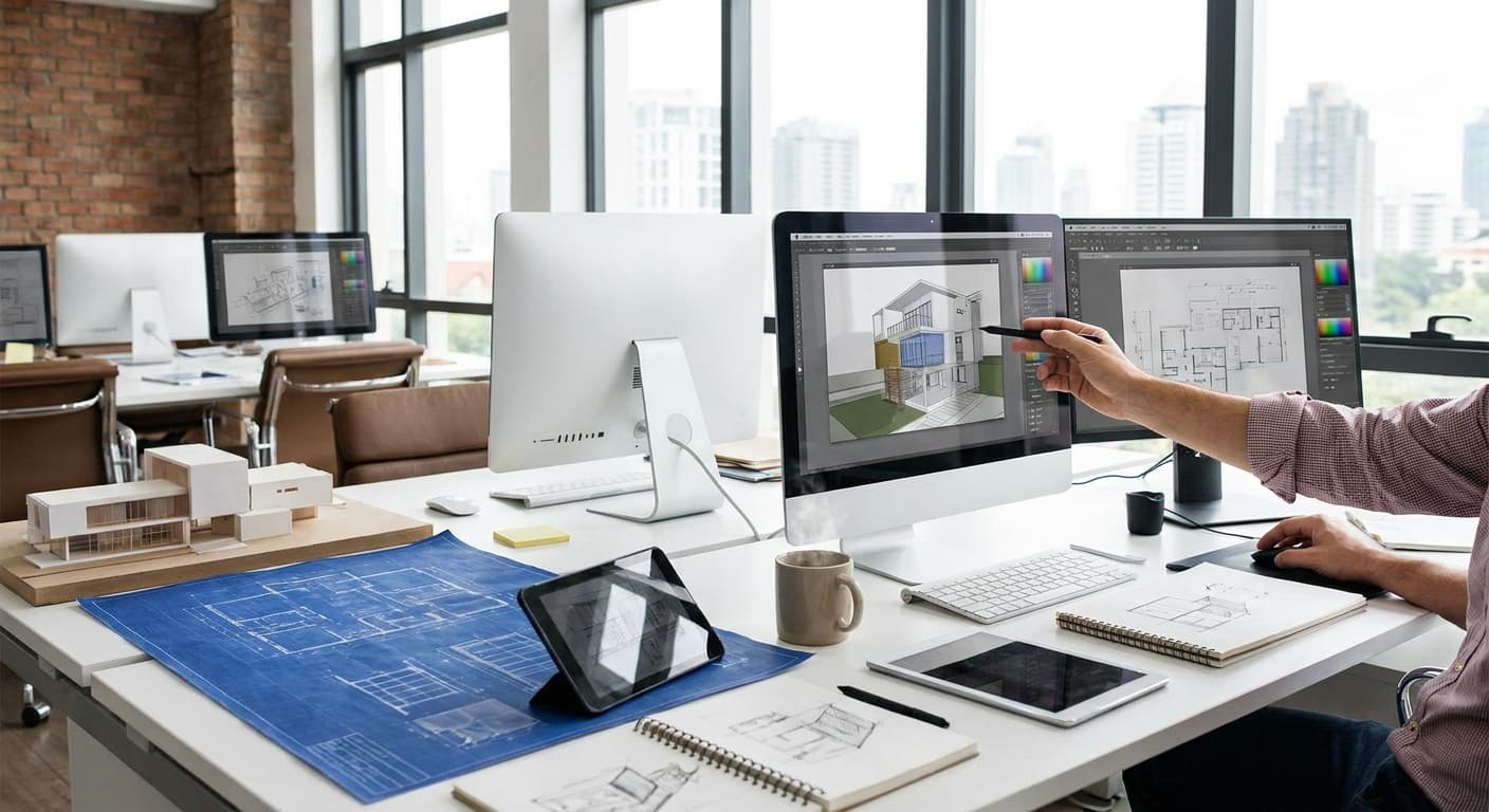 How to build a fast rendering workflow for architecture pitches