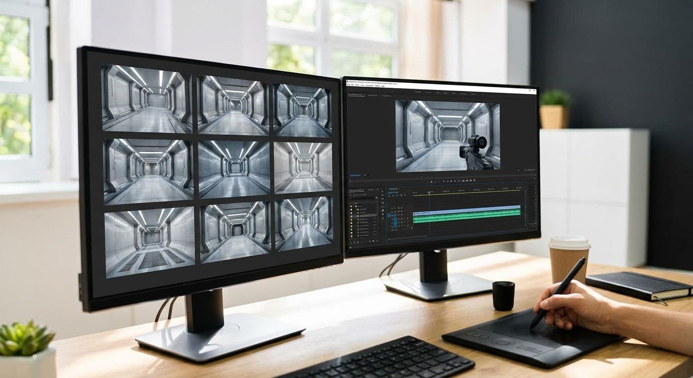 How to create walkthrough-style render sequences from AI stills