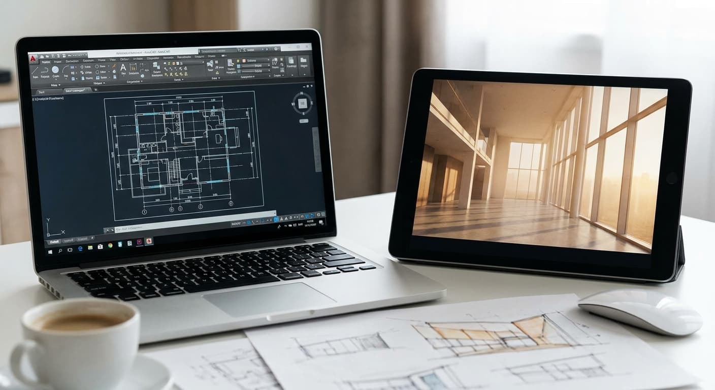 How to turn AutoCAD drawings into photorealistic renders