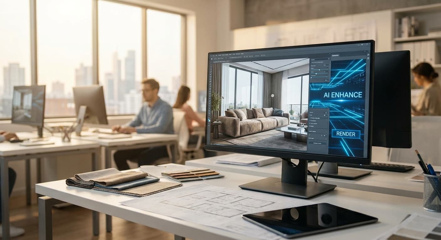 Best AI rendering software for interior designers
