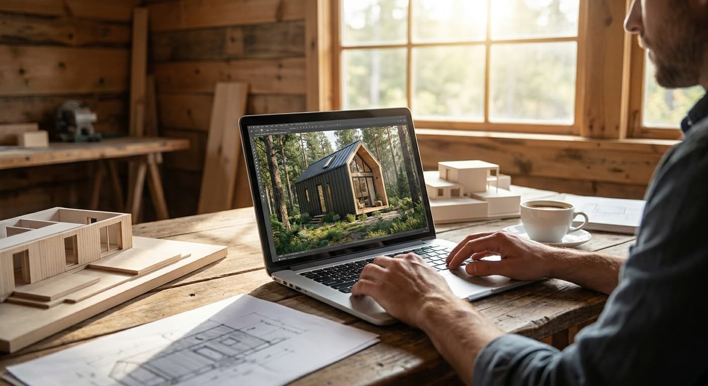 Best AI rendering software for tiny house builders