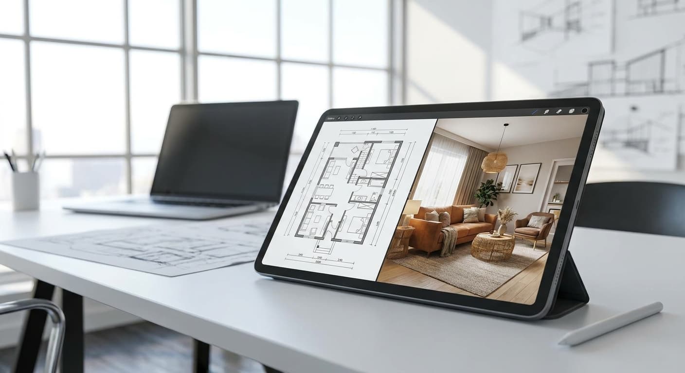 Best AI floor plan to render converters